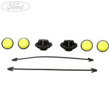FIESTA MK7 REAR SIDESKIRT FIXING PANEL KIT 3 DOOR 2008-2012
