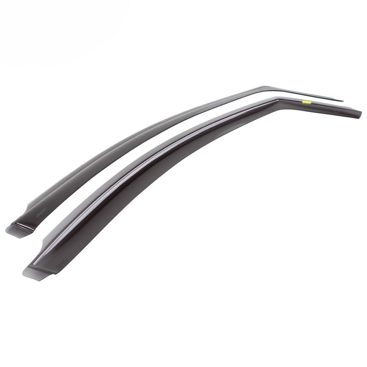 KA CLIMAIR ®* WIND DEFLECTORS FOR FRONT DOOR WINDOWS, BLACK