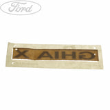 REAR TAILGATE MOUNTED GHIA X NAME PLATE BADGE EMBLEM