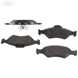 FIESTA KA MOTORCRAFT FRONT BRAKE PAD AXLE SET
