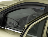CLIMAIR®* WIND DEFLECTORS FOR FRONT DOOR WINDOWS, BLACK, FOR FORD KUGA 2012 - ONWARD
