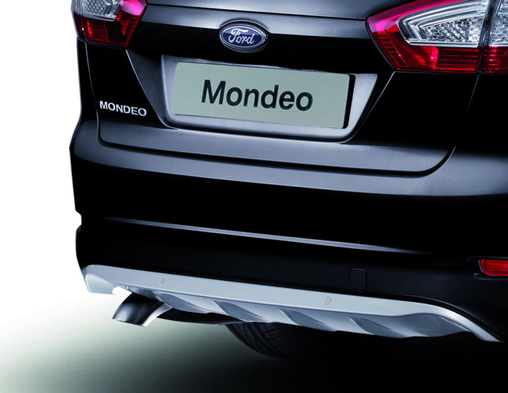 MONDEO 09/2010-08/2014 REAR LOWER BUMPER DIFFUSER SILVER
