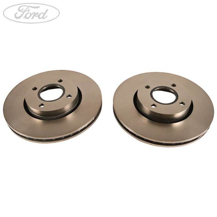 COUGAR MONDEO MK2 FRONT VENTED BRAKE DISCS PAIR SET