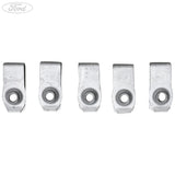 FRONT DOOR LOCK CONTROLS ADJUSTING SCREW NUT PACK OF 5