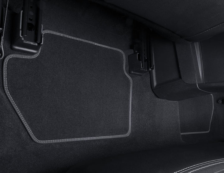 ECOSPORT FROM 01/2017 VELOUR FLOOR MATS FRONT AND REAR,BLACK