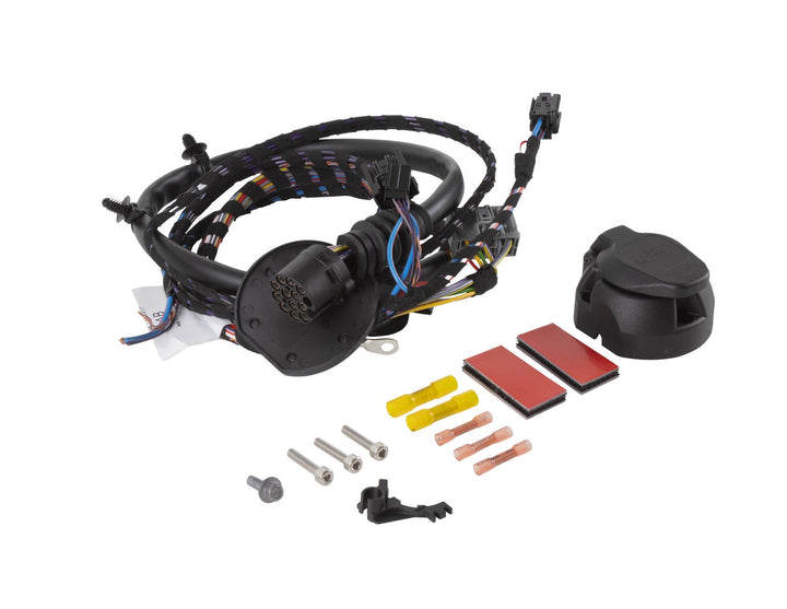 MUSTANGMACHE ELECTRICAL KIT FOR TOW BAR REQUIRED FOR THE FITMENT OF THE DETACHABLE TOW BAR. 13 PIN CONNECTOR