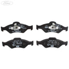 FIESTA KA MOTORCRAFT FRONT BRAKE PAD AXLE SET