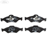 FIESTA KA MOTORCRAFT FRONT BRAKE PAD AXLE SET