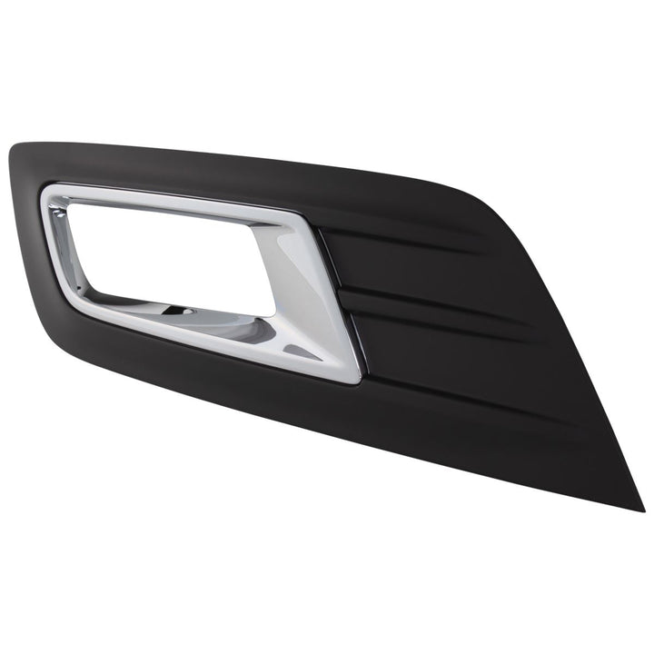 C-Max Mk4 O/S Drivers Side Front Bumper Fog Lamp Grille Bezel Black Silver 2015-2019