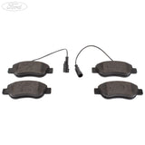 KA TDCI MOTORCRAFT FRONT BRAKE PAD AXLE SET 75 BHP
