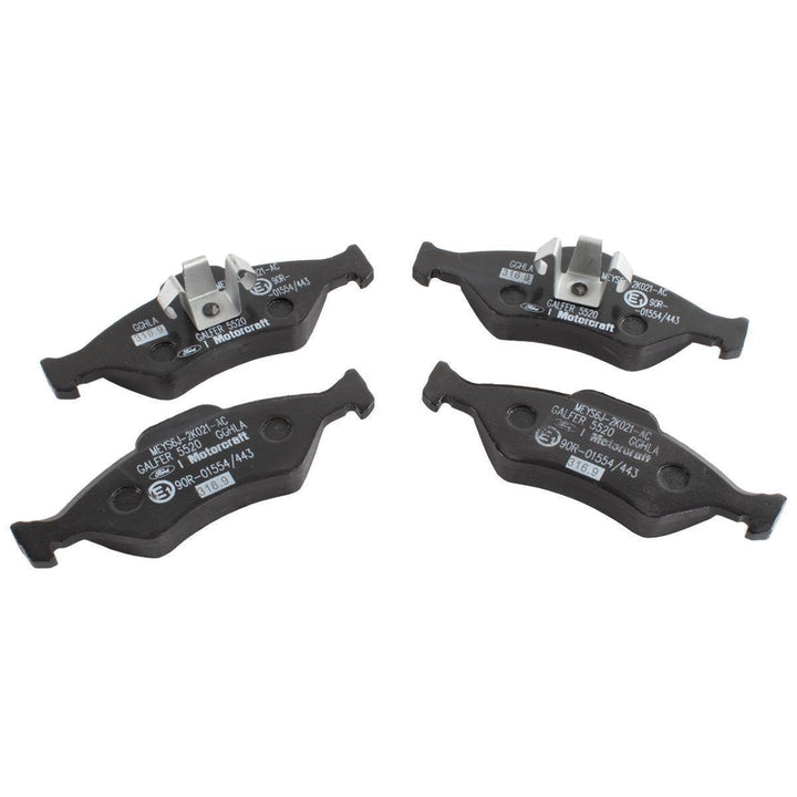 FIESTA KA MOTORCRAFT FRONT BRAKE PAD AXLE SET