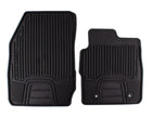 ECOSPORT RUBBER FLOOR MATS FRONT, BLACK WITH ECOSPORT LOGO, 2013-2017
