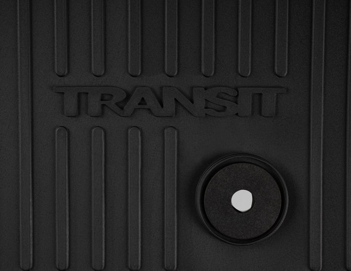 TOURNEO CUSTOM 02/2018-09/2023 RUBBER FLOOR MATS REAR,BLACK