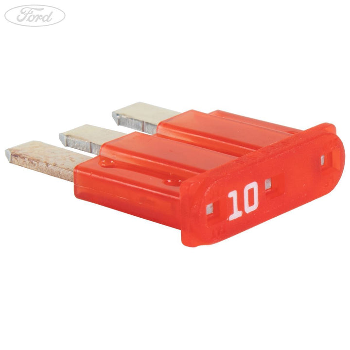 TRANSIT MONDEO 10 AMP 32 VOLT 3 BLADE FUSE RED 2017-