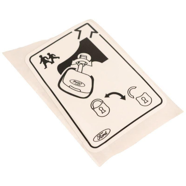 CHILD SAFETY LOCK DECAL