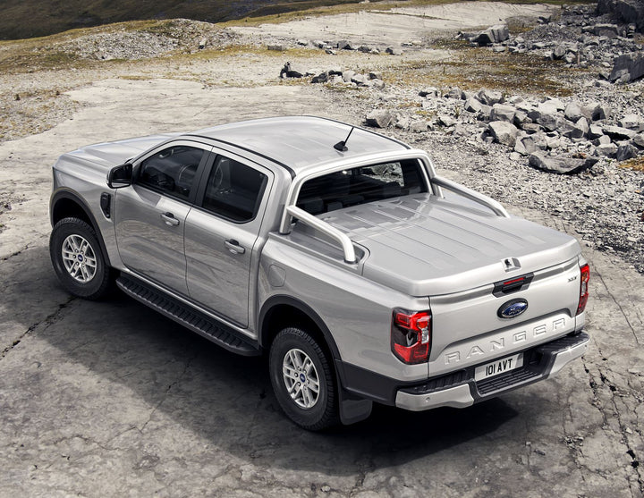 RANGER FROM 06/2022 HARD TONNEAU COVER MOONDUST SILVER