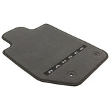 RANGER 01/2012-06/2022 VELOUR FLOOR MATS FRONT,BLACK,DRIVER SIDE