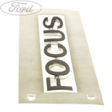 FOCUS FOCUS TAILGATE NAME PLATE BADGE EMBLEM