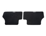 TRANSIT TOURNEO CONNECT REAR VELOUR CARPET FLOOR MATs CONTOURED BLACK 2022-ONWARDS