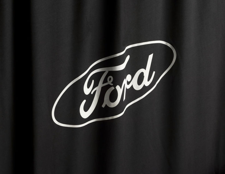RANGER SAFAR* PREMIUM PROTECTIVE COVER BLACK WITH WHITE FORD OVAL AND RANGER LOGO