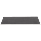 SOUND REDUCING NOISE MATS BLACK SET OF 6 PIECES
